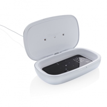 Logotrade corporate gift picture of: Rena UV-C steriliser box with 5W wireless charger