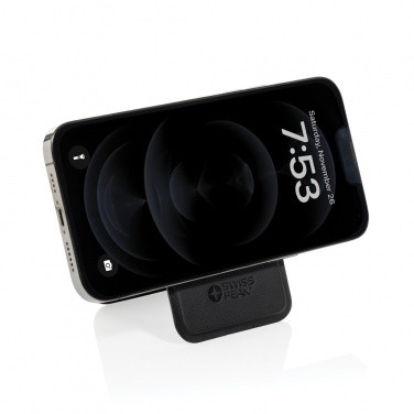 Logotrade advertising product image of: Magstand RCS recycled PU magnetic phone wallet with stand