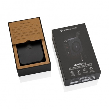 Logotrade promotional giveaways photo of: Urban Vitamin Saratoga 5 in 1 universal charger