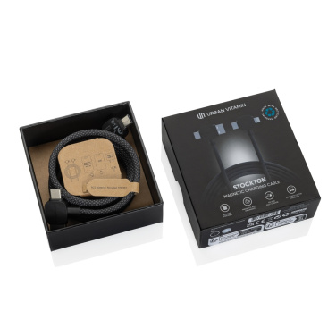 Logotrade promotional merchandise photo of: Urban Vitamin Stockton 65W RCS RTPE/RPET magnetic cable
