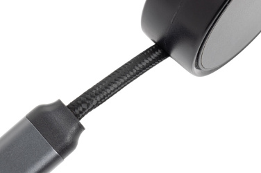 Logo trade advertising products picture of: Terra RCS recycled aluminium retractable 6 in 1 cable