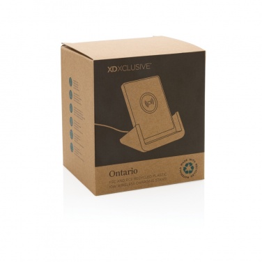 Logotrade advertising product image of: Ontario  RCS recycled plastic 10W stand