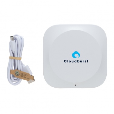 Logotrade promotional merchandise picture of: Oregon RCS recycled plastic and cork 10W wireless