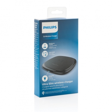Logo trade promotional giveaways image of: Philips 10W Qi wireless charger