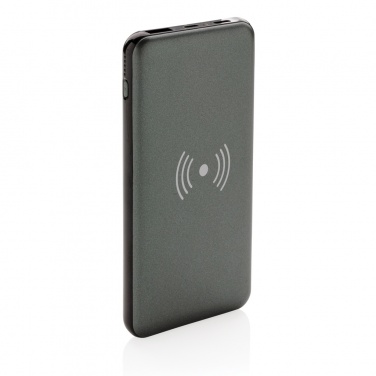 Logo trade promotional gifts picture of: 10.000 mAh Fast Charging 10W Wireless Powerbank with PD