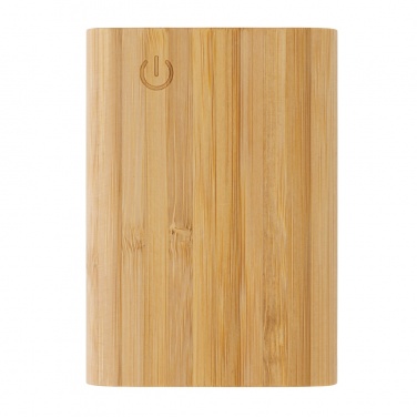 Logotrade promotional merchandise picture of: Bamboo 5.000 mAh powerbank