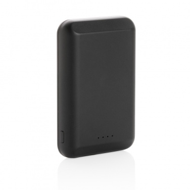 Logotrade promotional giveaway image of: Magnetic 5.000 mAh 5W wireless powerbank
