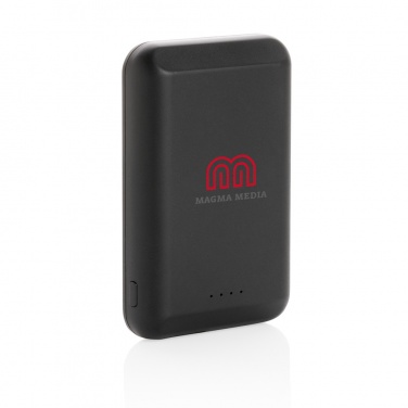Logotrade promotional gift image of: Magnetic 5.000 mAh 5W wireless powerbank