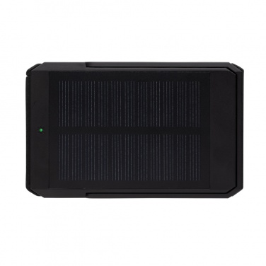 Logo trade promotional giveaway photo of: Skywave RCS rplastic solar powerbank 5000 mAh 10W wireless