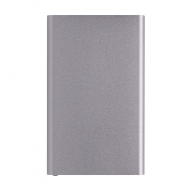 Logo trade promotional gifts picture of: RCS recycled plastic/aluminum 4000 mah powerbank with type C