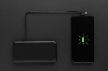 Logotrade promotional product picture of: Lockhart RCS recycled plastic 10.000 with integrated cables