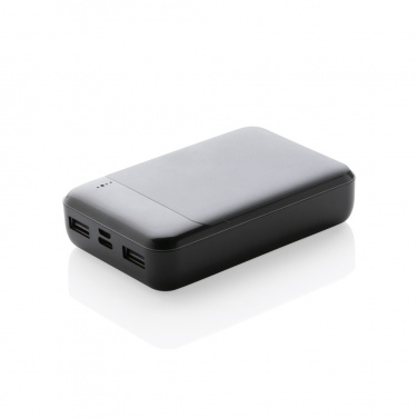 Logo trade corporate gifts image of: RCS standard recycled plastic 10.000 mAh powerbank