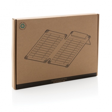 Logotrade promotional item image of: Solarpulse rplastic portable Solar panel 10W