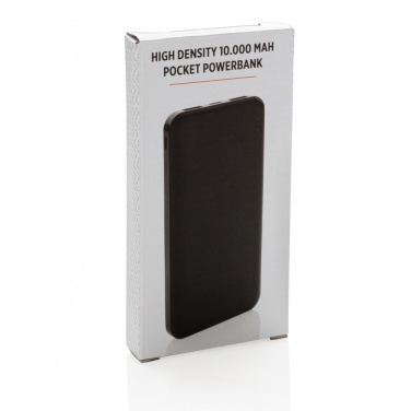 Logotrade promotional item image of: High Density 10.000 mAh Pocket Powerbank
