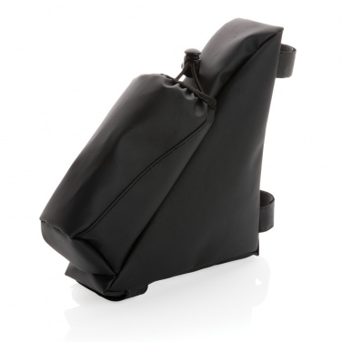 Logo trade promotional merchandise image of: PU high visibility bike frame bag with bottle holder