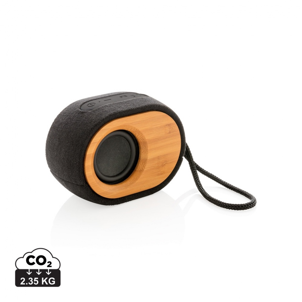 Logo trade advertising products image of: Bamboo X  speaker