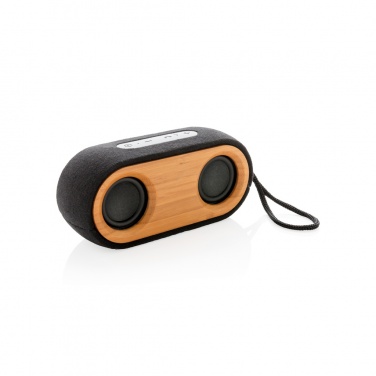 Logotrade promotional merchandise image of: Bamboo X double speaker