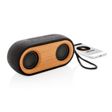 Logotrade promotional merchandise image of: Bamboo X double speaker