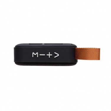 Logo trade promotional gifts image of: Fabric trend speaker