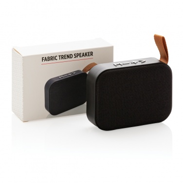 Logotrade promotional items photo of: Fabric trend speaker