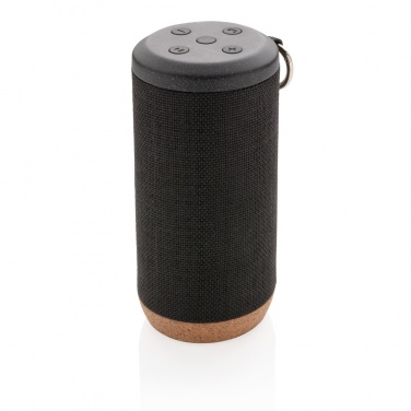 Logo trade promotional product photo of: Baia 10W wireless speaker, cork