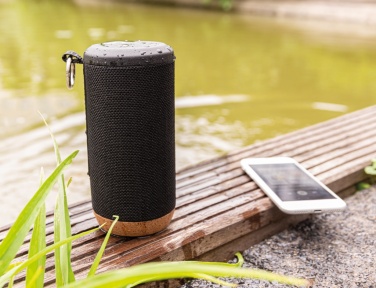 Logotrade business gift image of: Baia 10W wireless speaker, cork