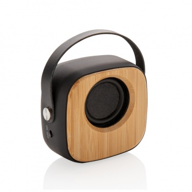 Logotrade promotional product picture of: Bamboo 3W Wireless Fashion Speaker