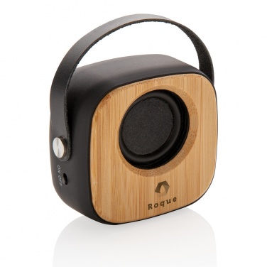 Logotrade advertising product image of: Bamboo 3W Wireless Fashion Speaker
