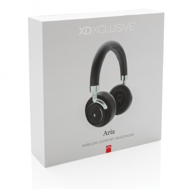 Logo trade corporate gift photo of: Aria Wireless Comfort Headphones