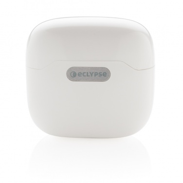 Logo trade corporate gifts image of: TWS earbuds in UV-C sterilising charging case