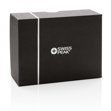 Logo trade business gifts image of: Swiss peak TWS earbuds