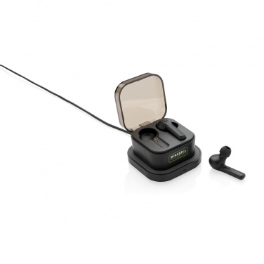 Logo trade promotional product photo of: TWS earbuds in wireless charging case