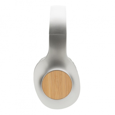 Logotrade business gift image of: Dakota Bamboo wireless headphone