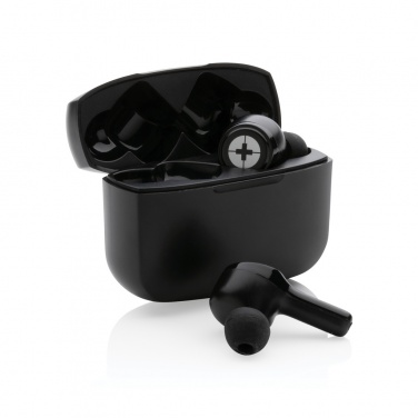 Logotrade corporate gift image of: Swiss Peak ANC TWS earbuds