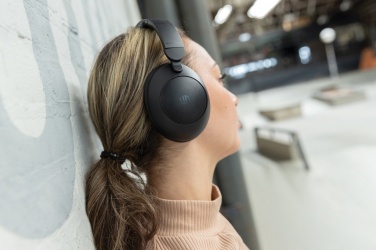 Logotrade promotional merchandise image of: Urban Vitamin Cupertino RCS rplastic ANC headphone