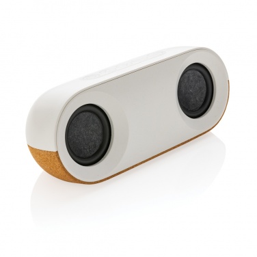 Logotrade promotional merchandise picture of: Oregon RCS recycled plastic and cork 10W speaker