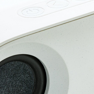 Logo trade advertising products picture of: Oregon RCS recycled plastic and cork 10W speaker