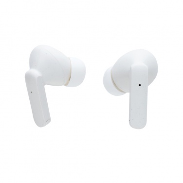 Logotrade corporate gift image of: Oregon RCS recycled plastic and cork TWS earbuds