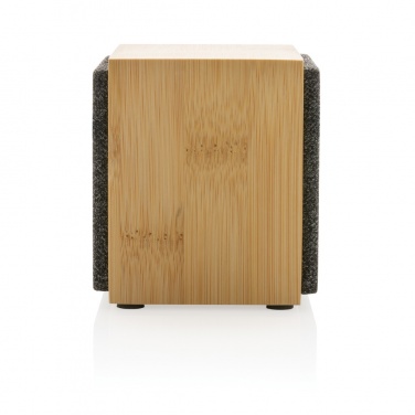 Logotrade promotional giveaway picture of: Wynn 5W bamboo wireless speaker