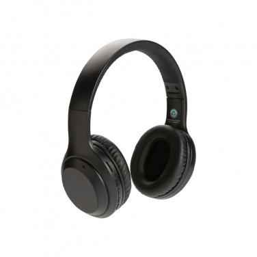 Logotrade corporate gift picture of: RCS standard recycled plastic headphone