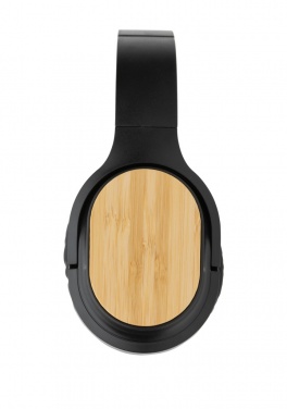 Logotrade promotional giveaway picture of: RCS and bamboo Elite Foldable wireless headphone