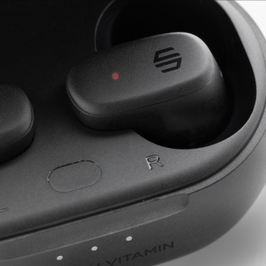 Logo trade business gift photo of: Urban Vitamin Gilroy hybrid ANC and ENC earbuds