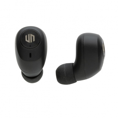 Logotrade promotional giveaway image of: Urban Vitamin Palm Springs RCS rplastic ENC earbuds