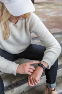 Logo trade corporate gifts image of: Stay Healthy Bracelet Thermometer