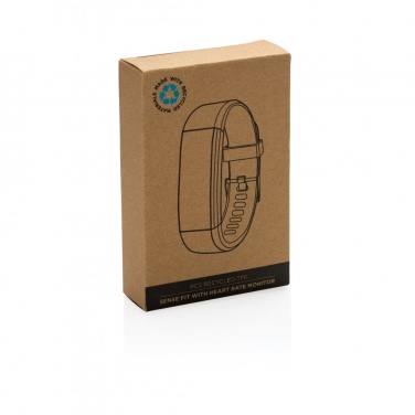 Logo trade promotional items image of: RCS recycled TPU Sense Fit with heart rate monitor