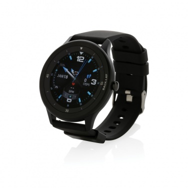 Logo trade corporate gifts image of: Swiss Peak RCS recycled TPU Watch