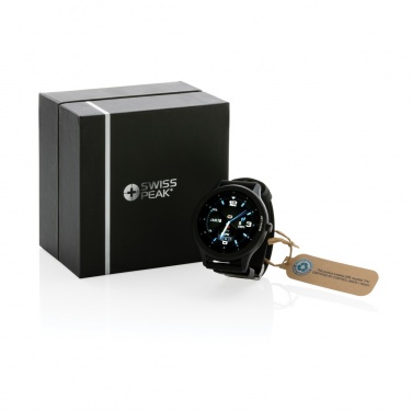 Logo trade corporate gift photo of: Swiss Peak RCS recycled TPU Watch