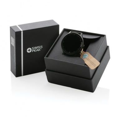 Logo trade promotional items image of: Swiss Peak RCS recycled TPU Watch