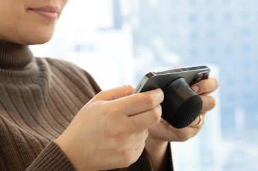 Logotrade promotional merchandise picture of: Magtune RCS recycled plastic magnetic 5W speaker