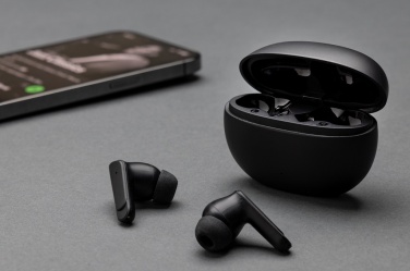 Logotrade promotional giveaways photo of: Prolink RCS recycled plastic hybrid ANC/ENC earbud